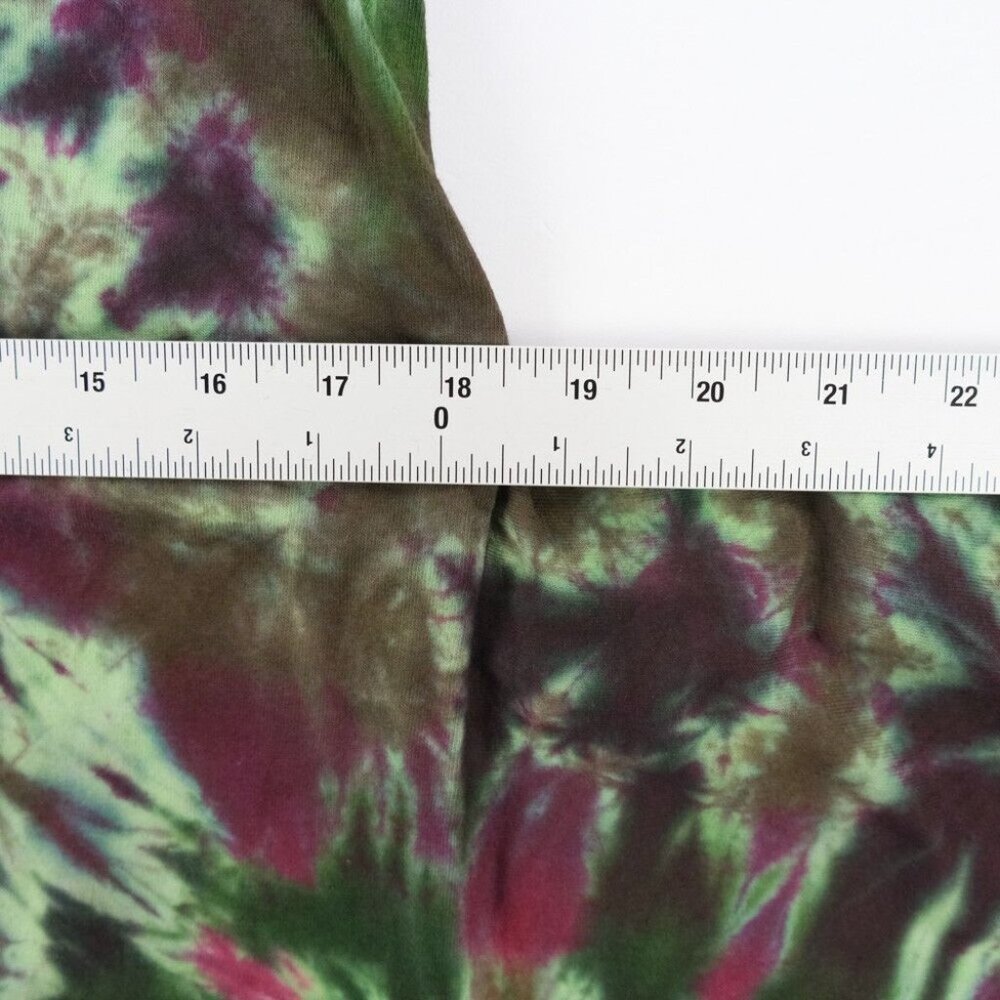 NWOT Single Stitch T-Shirt Blank Hand Tie Dyed Wheel Multi S/S Hering Sz. M 37' - Picture 5 of 6